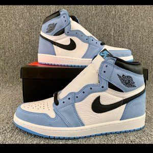 Nike Air Jordan 1 Retro High OG University Blue young lady's new shoes